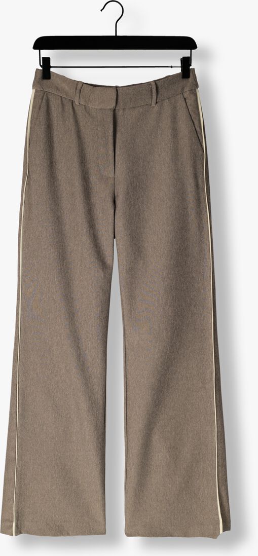 beige co'couture pantalon nanacc piping wide ll pant