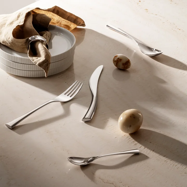 Georg Jensen - Cobra Besteck, Edelstahl (16-teilig)
