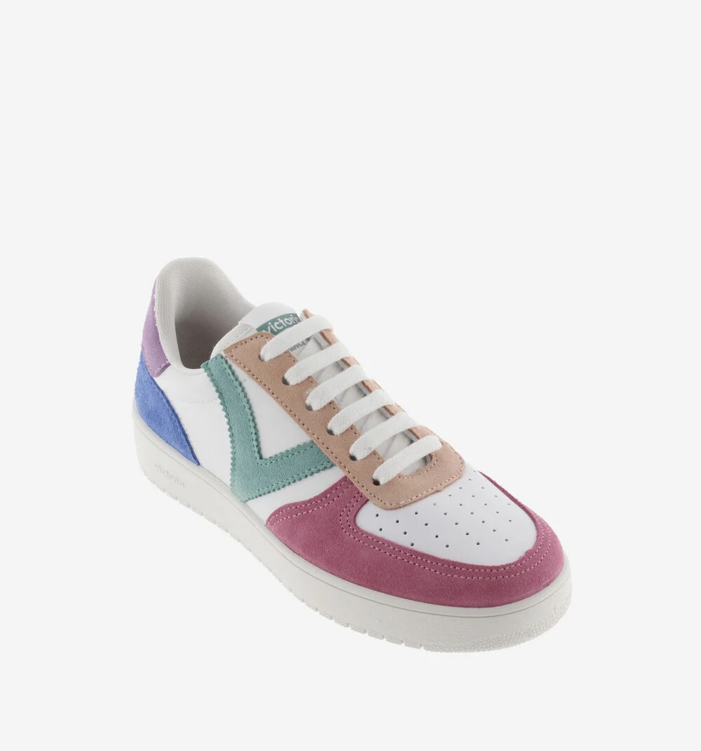 MADRID MULTICOLORE Baskets sport multicolore pour femme ROSA