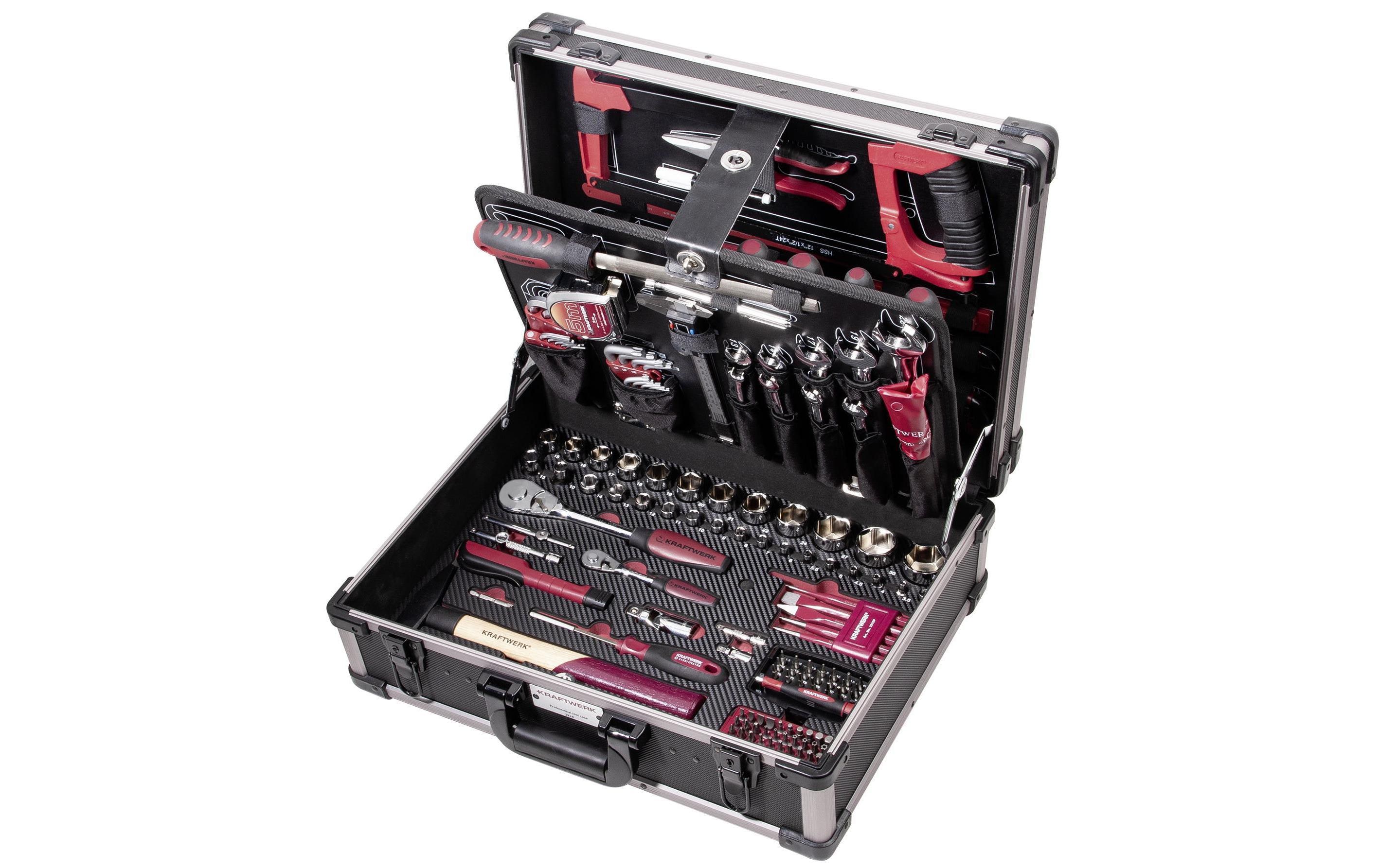 Werkzeugkoffer Profi-Alu KW 263-teilig<br>Profi-Alu-Werkzeugkoffer