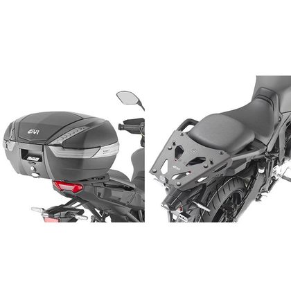 Support top case Givi Aluminium Monokey Noir