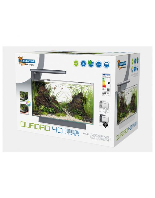 Superfish Quadro 40 Multi Colour - Aquaria