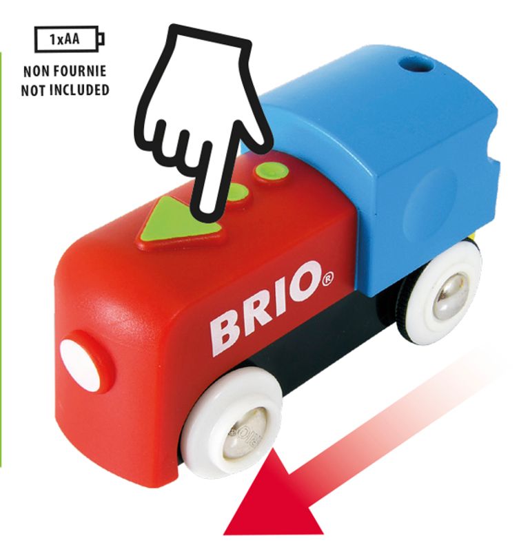 BRIO® Min første Togbane, 25 deler