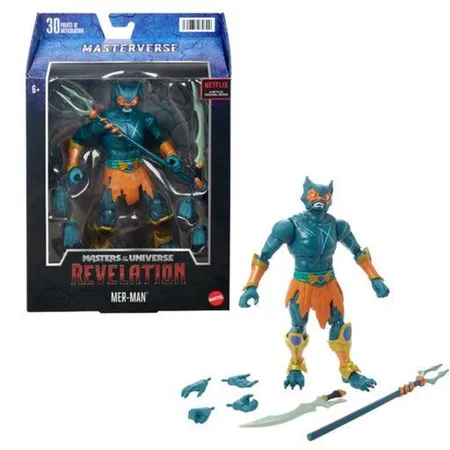 Mattel Masters of the Universe Masterverse Mer-Man, ca. 18 cm