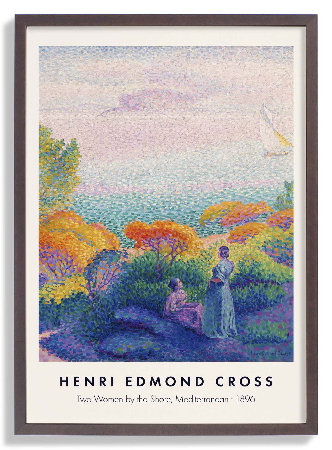 Zwei Frauen an der Küste von Henri Edmond Cross