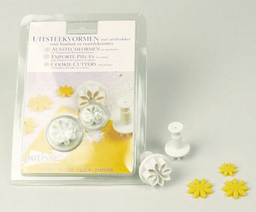 Emporte-pièces push fleur