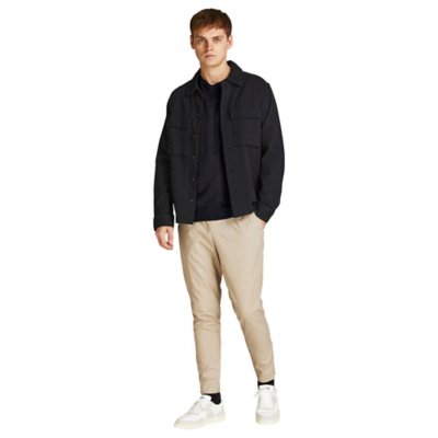 Pull homme Jjeemil Knit V-Neck Noos JACK JONES