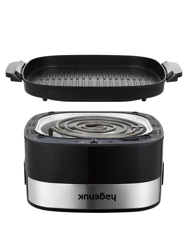 HAGENUK 2-in-1 Heißluftfritteuse & Tisch-Grill, 5,5 l, 2000 W