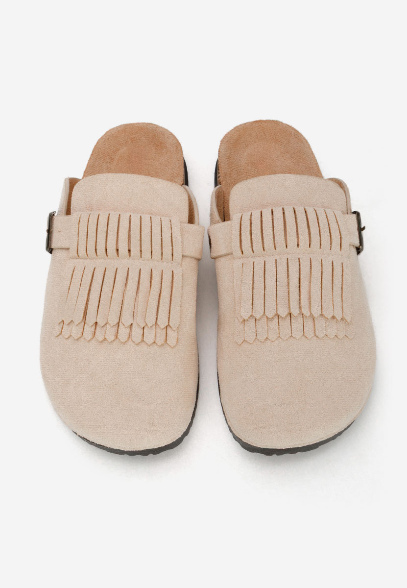 Sabots femme beige Jimona