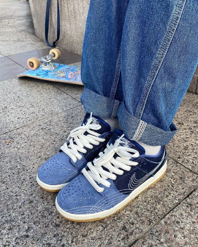 Nike SB Dunk Low Denim Sashiko