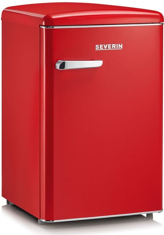 Severin RKS 8830 - Retro Tafelmodel Koelkast - Rood