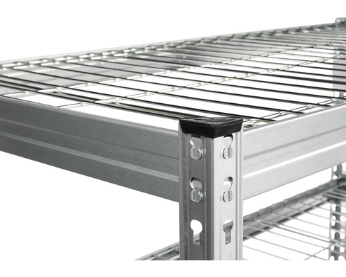Palletstelling Robus 350 zwaar verzinkt 198x122x61 cm 5 roosterplanken draagvermogen 1750 kg 15 stuks