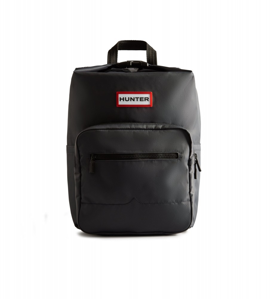 Mochila Hunter de nylon Pioneer Topclip preta