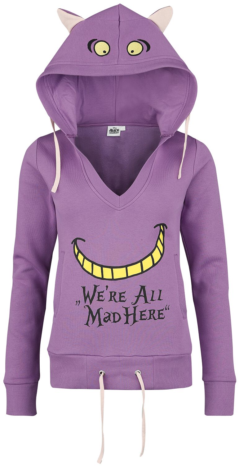 Le Chat Du Cheshire | Alice Au Pays Des Merveilles Sweat-shirt à capuche