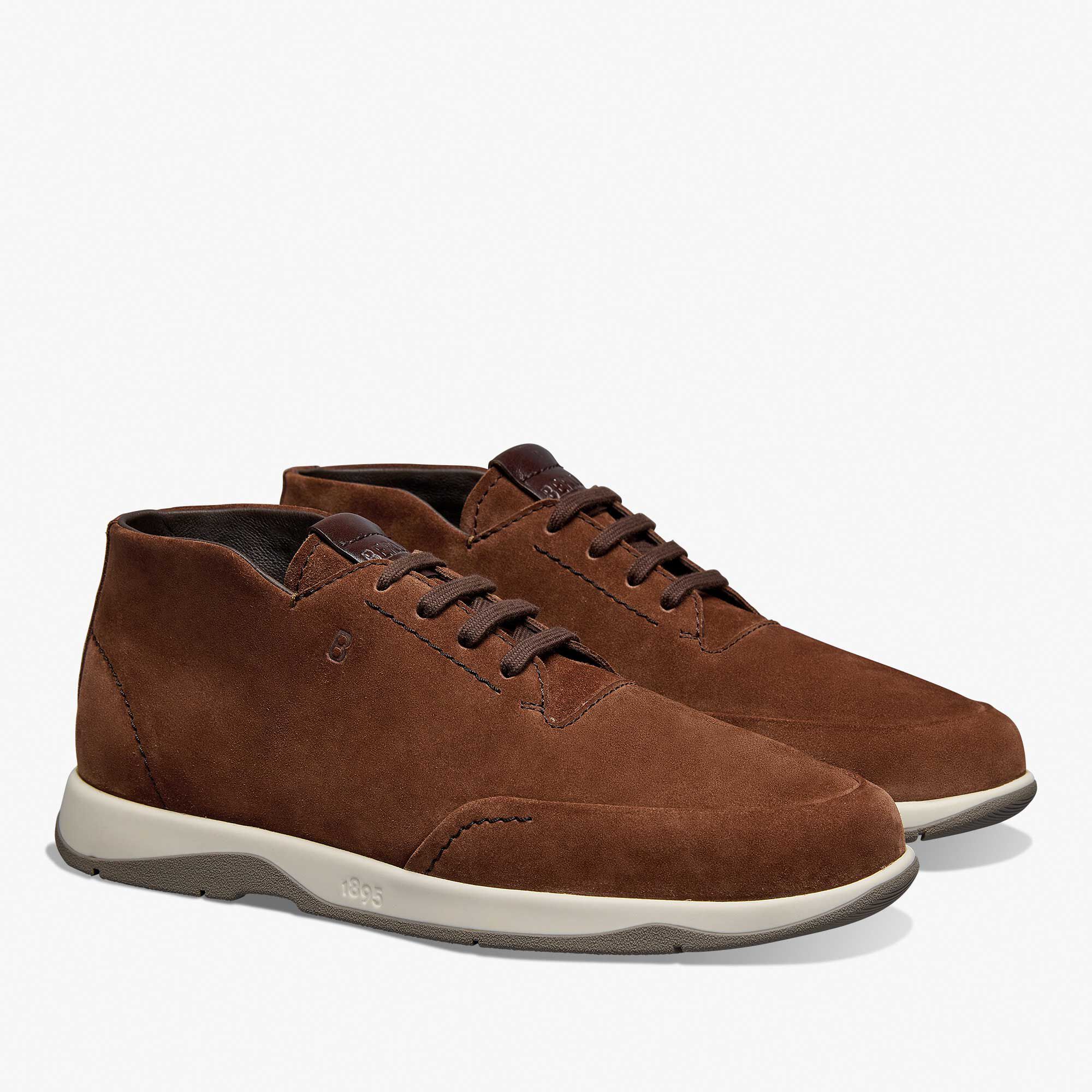 Derby Echappee En Veau Velours