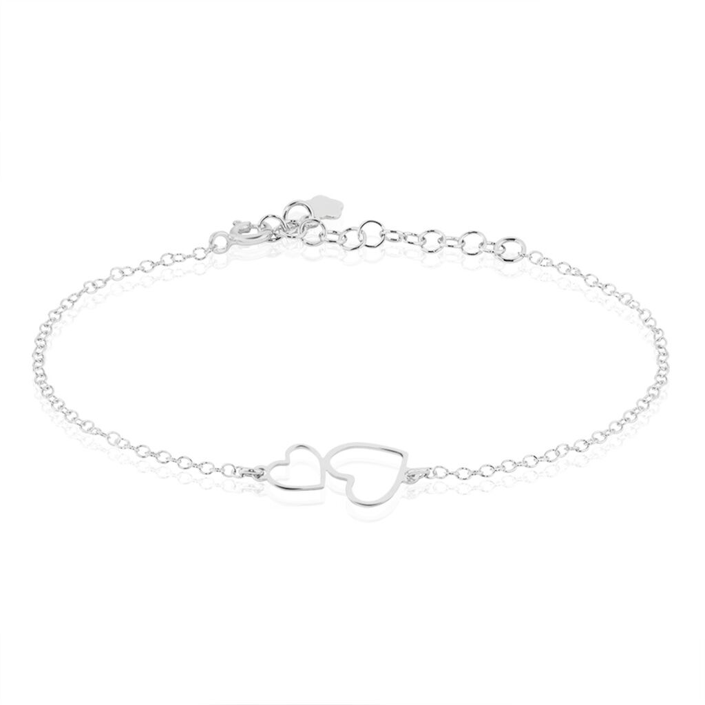 Bracelet Estina Argent Blanc