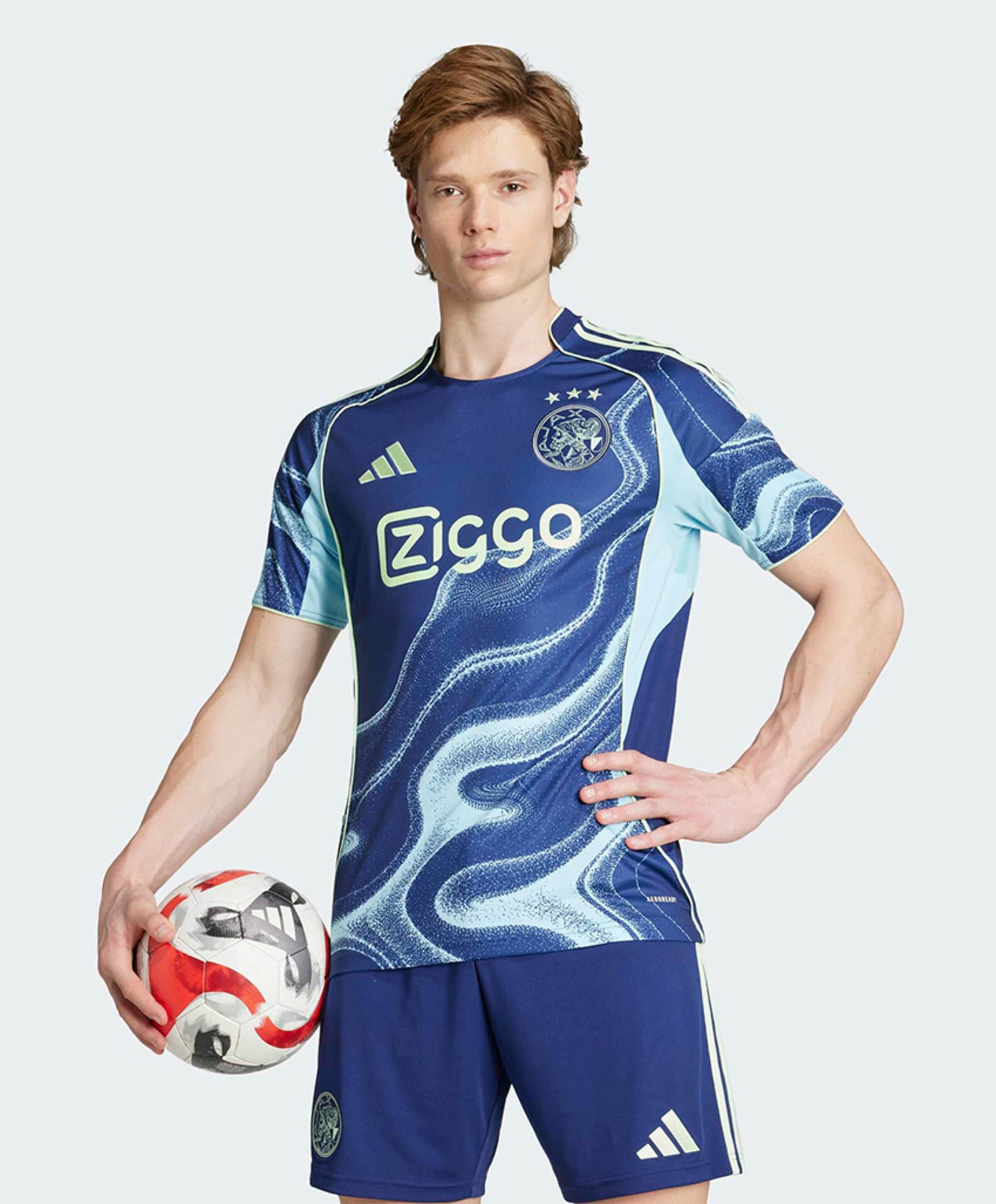 Adidas Heren T-shirt blauw