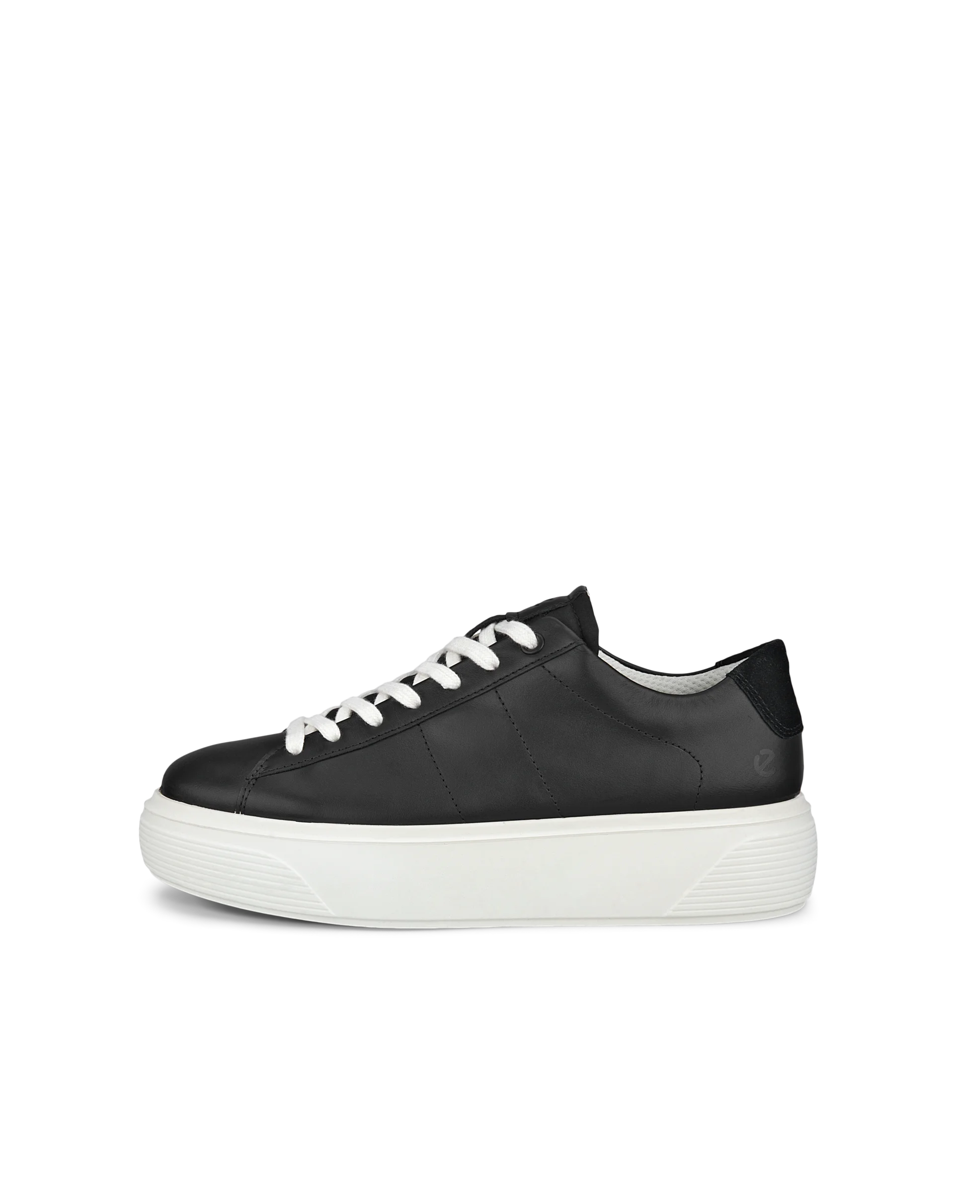 ECCO STREET PLATFORM W Damen Ledersneaker Schwarz