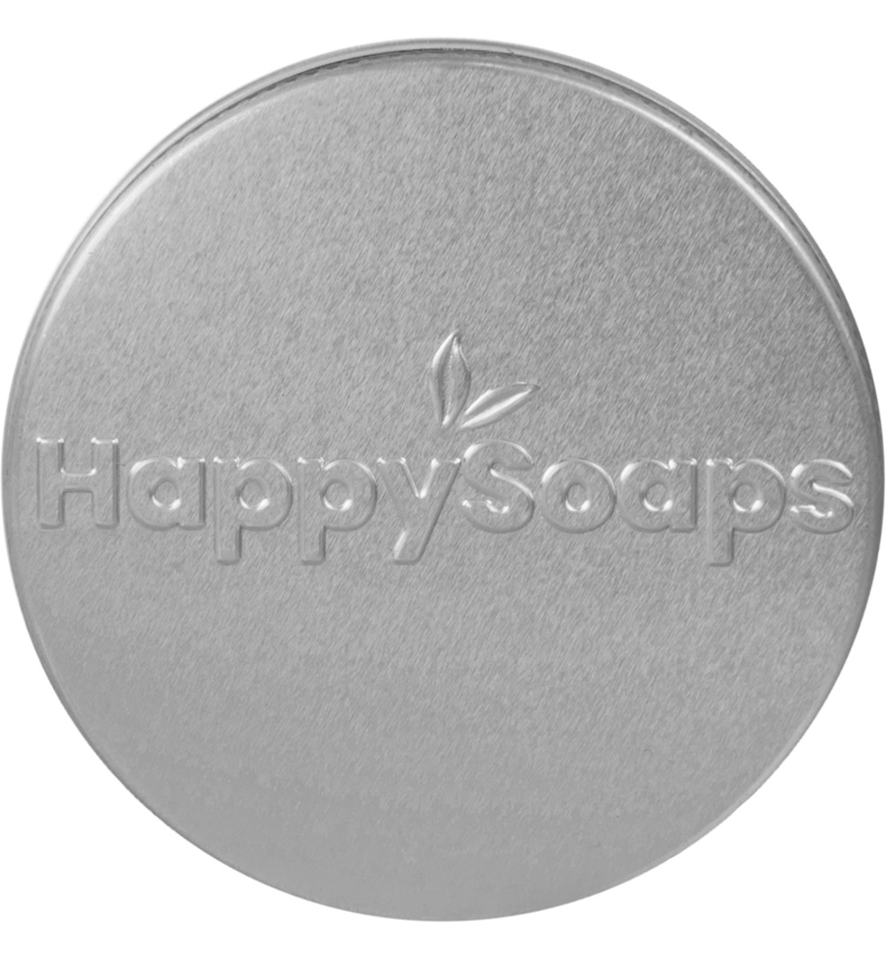 Happysoaps Shampoo bar bewaar & reis blik (1 stuk)