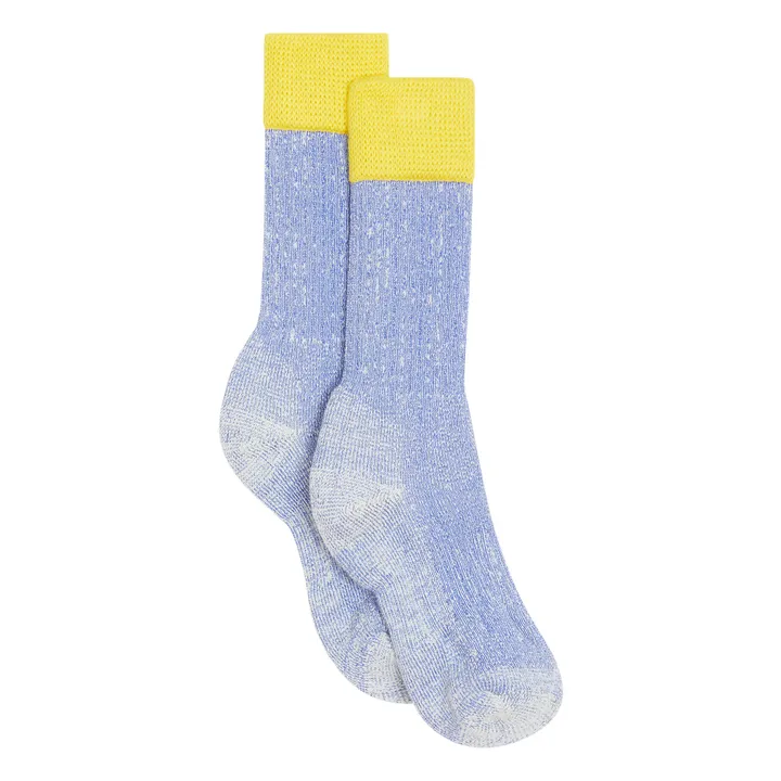 Ivy Ellis Chaussettes Hautes Bannoch | Bleu