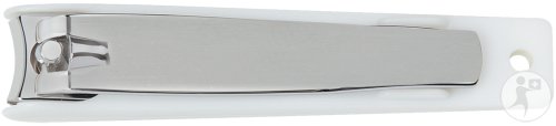 Mörser Coupe-Ongles Pédicure Inox Style Blanche-Noire Avec Housse N°473 Pièce 1