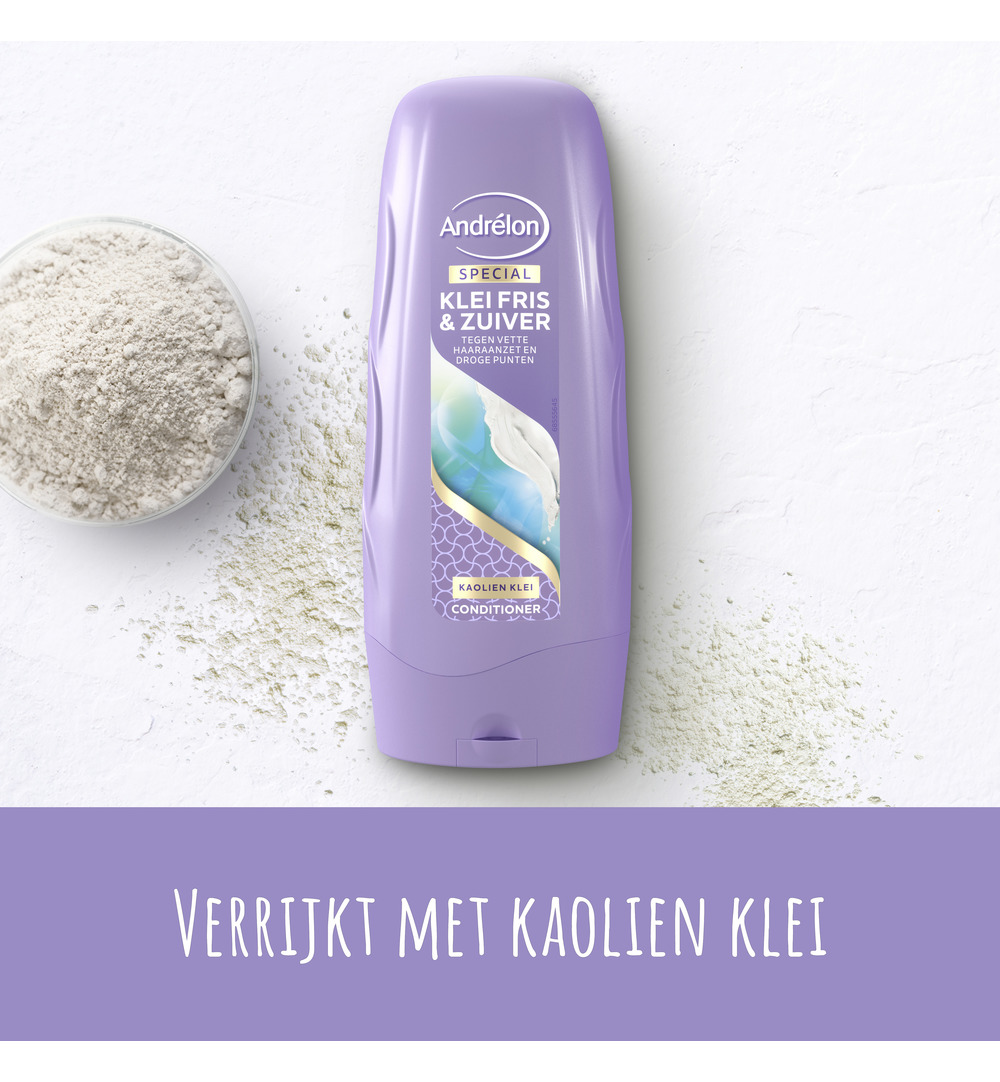 Andrelon Conditioner Klei Fris & Zuiver (300 ml)