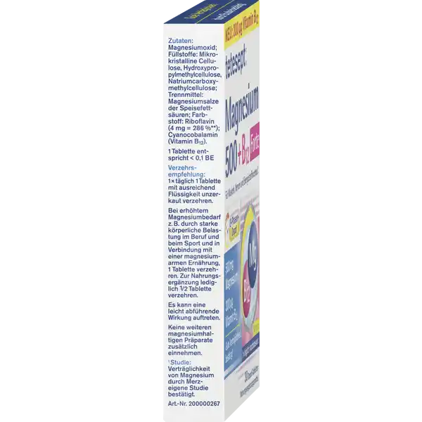 Magnesium 500 + B12 Forte