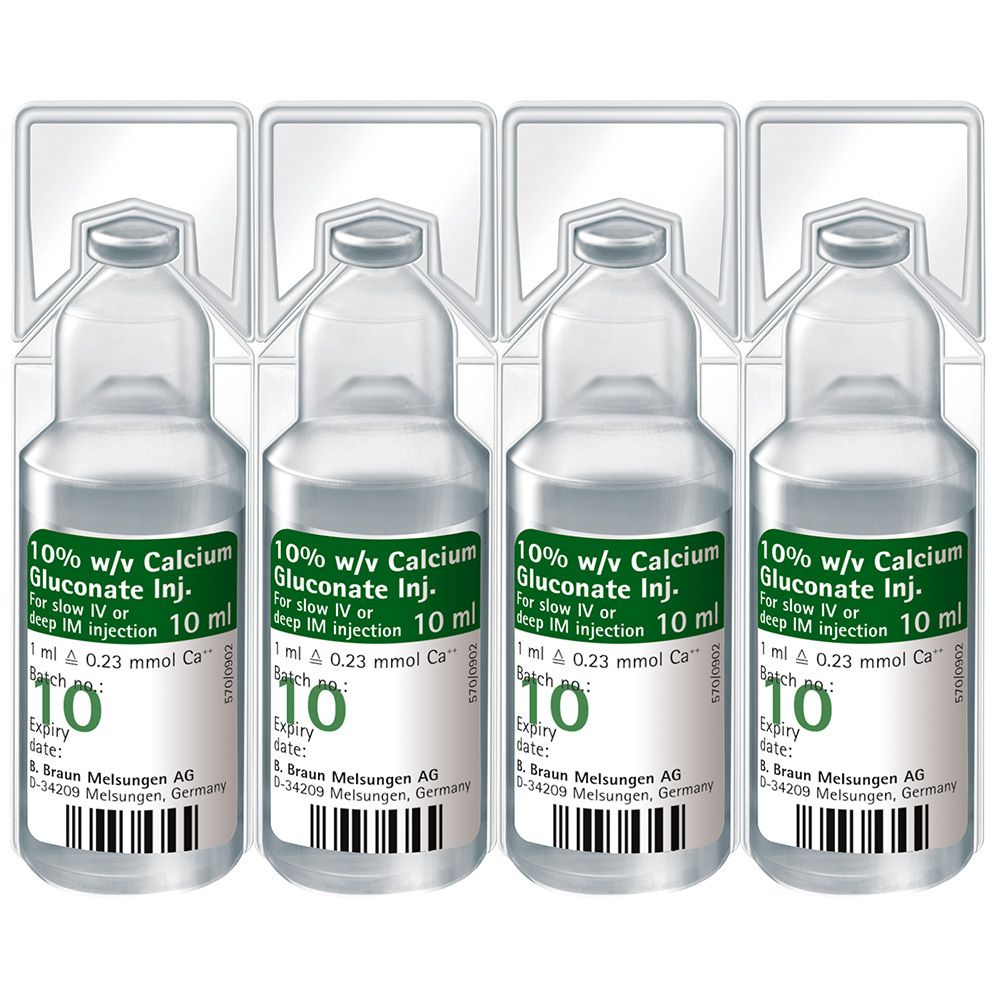 Calciumgluconat 10 % Injektionslösung