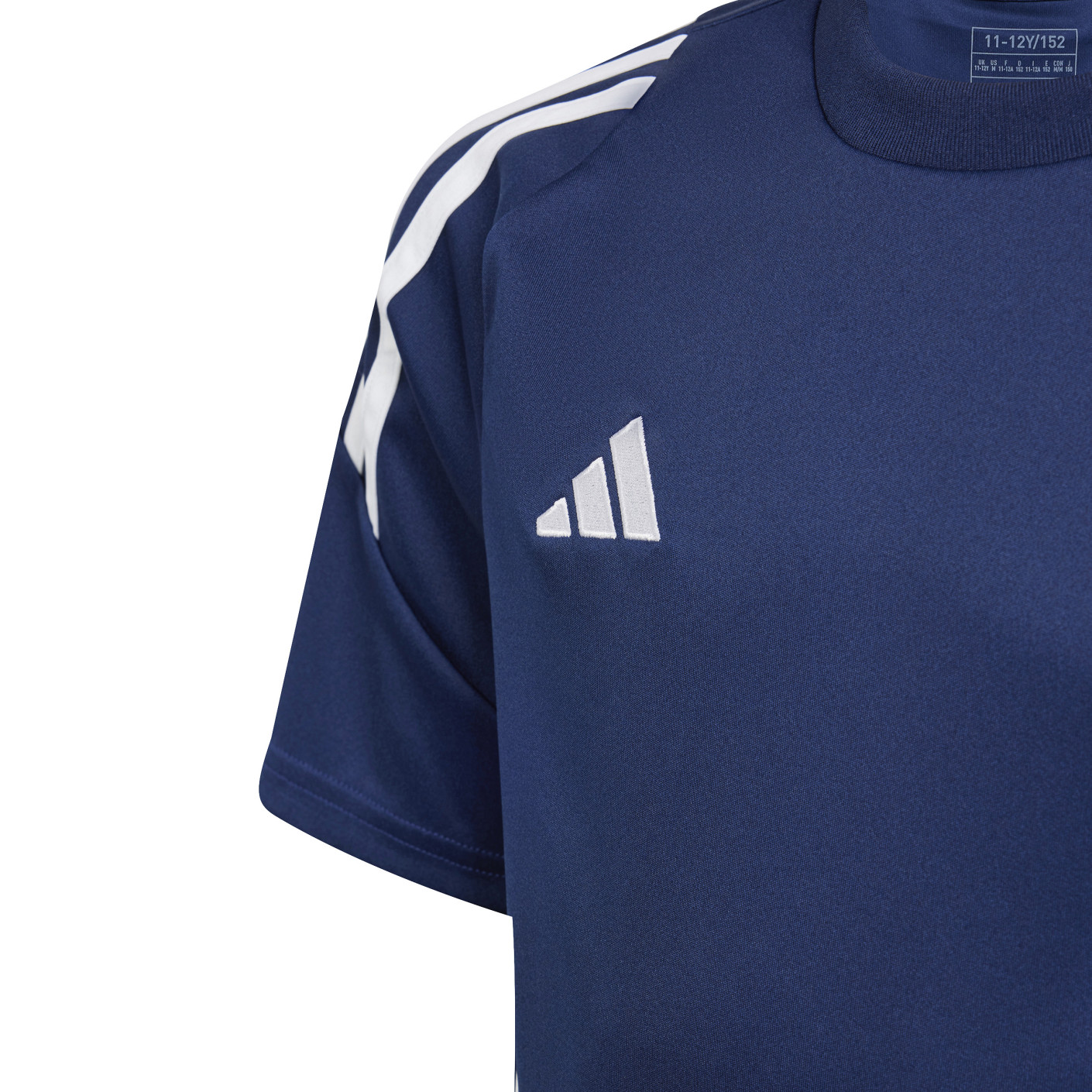Adidas Tiro 24 Voetbalshirt Kids Donkerblauw Wit