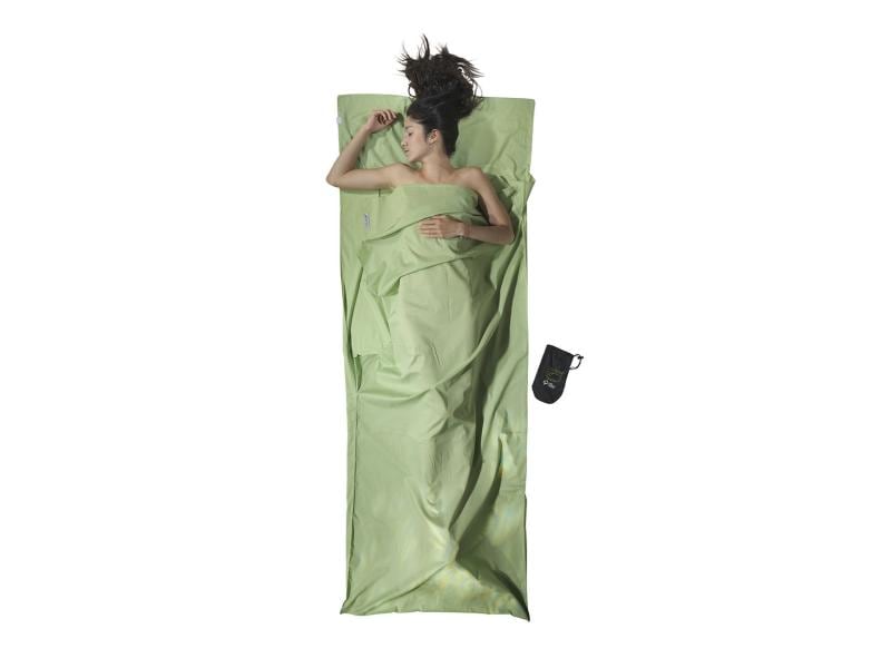 cocoon Schlafsackeinlage TravelSheet, Bio Baumwolle, Grün Innenschlafsack