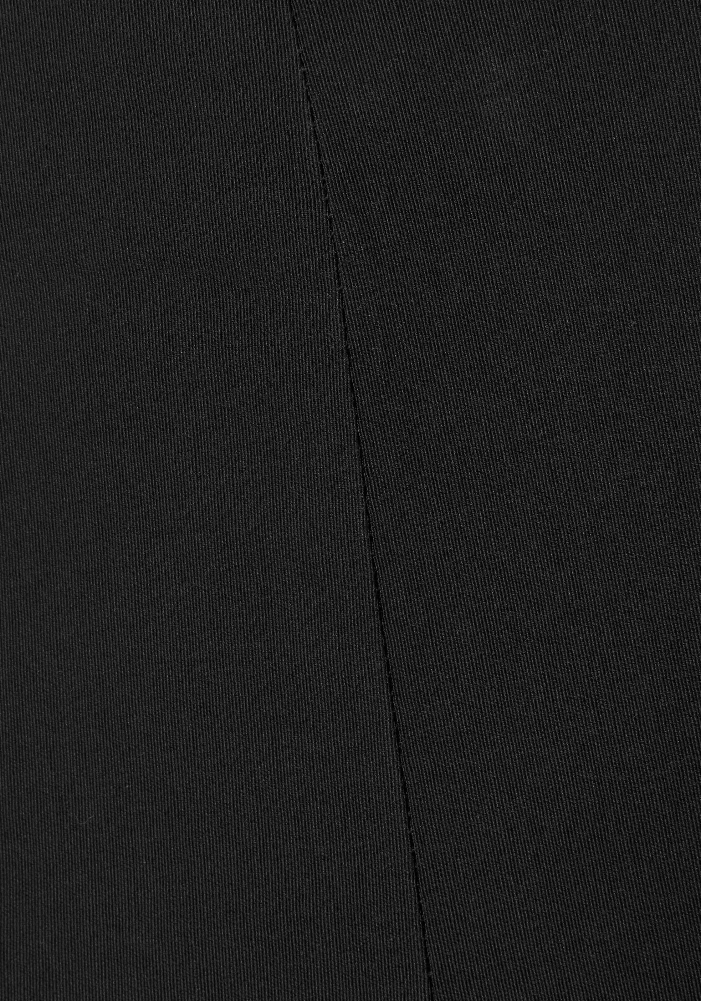 LASCANA Stretch-Hose  mit figurschmeichelndem Bund, elegante Stoffhose in schmaler Passform