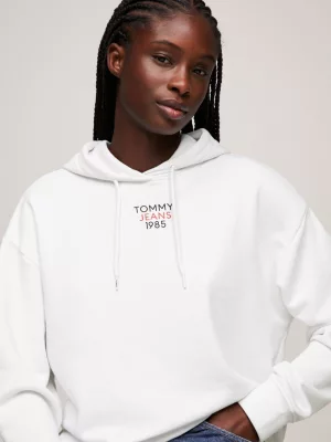 Blusa de moletom cropped essencial e descontraída
