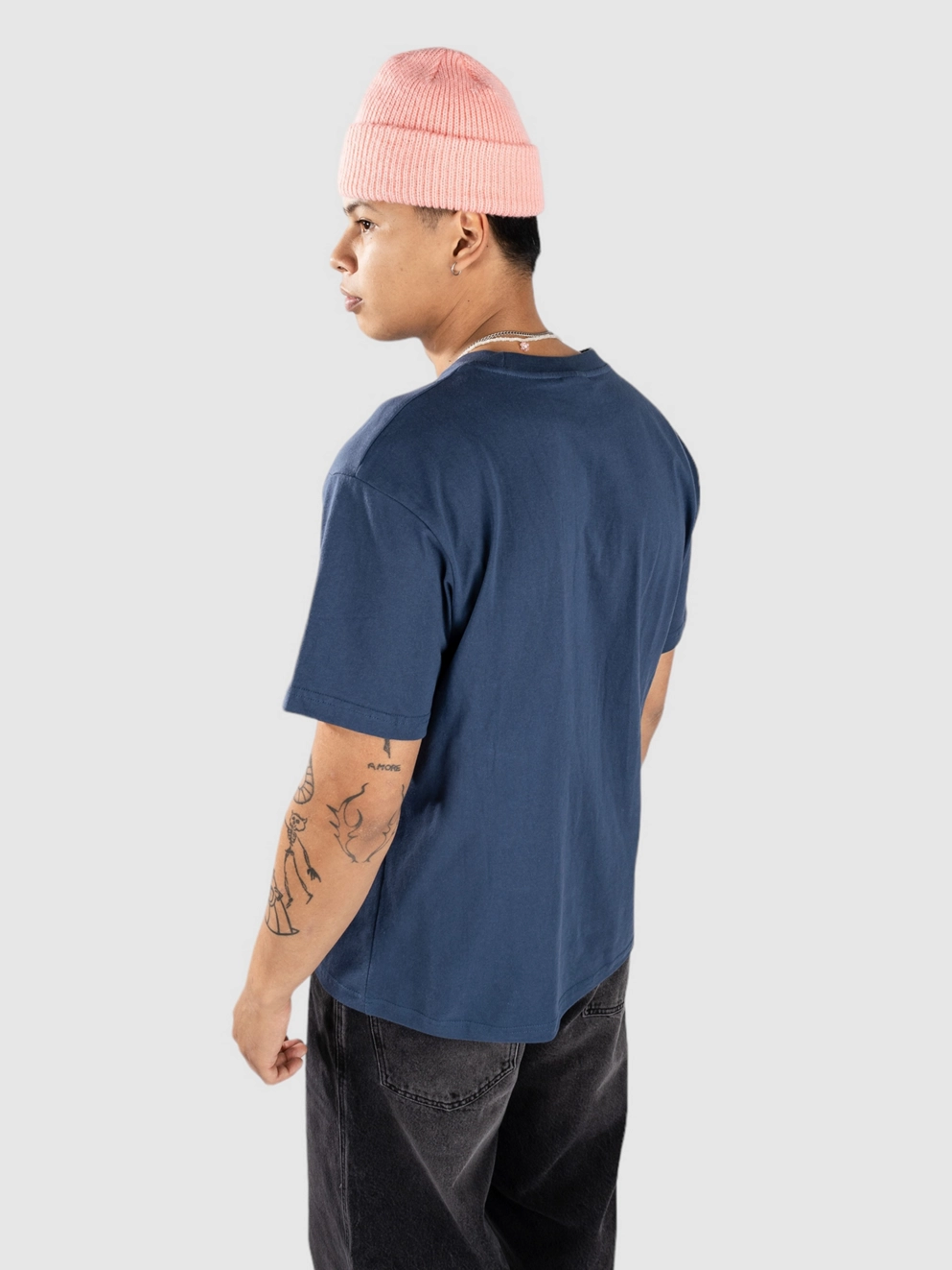 Pass Port Pattoned T-Shirt harbour blue