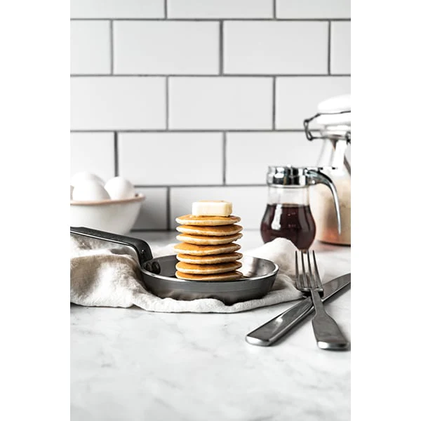 Poêle à blinis tôle de fer blanc Minéral B Elément 12 cm De Buyer