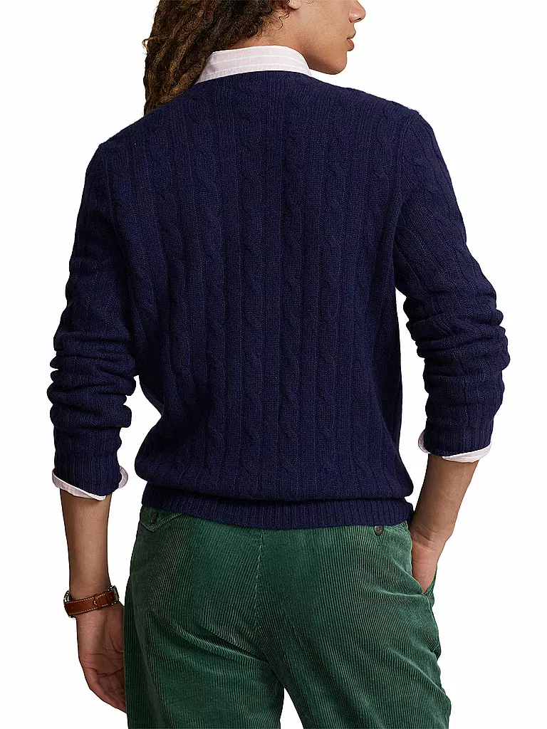 POLO RALPH LAUREN Kaschmirpullover dunkelblau