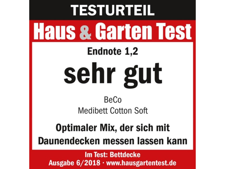 4-seizoenen dekbed medium COTTON SOFT