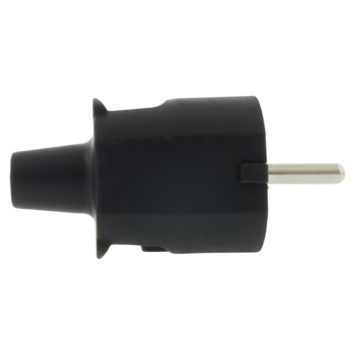 Handson Stekker PVC RA Zwart