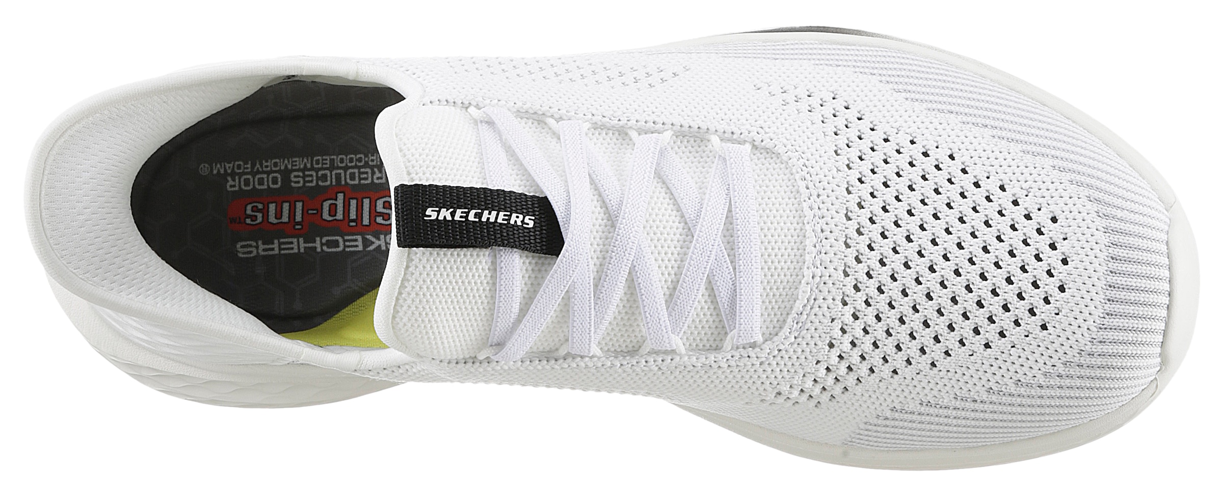 Skechers Slip-On Sneaker »SLADE-QUINTO«  , Slipper, Freizeitschuh mit dezenten Kontrastbesatz