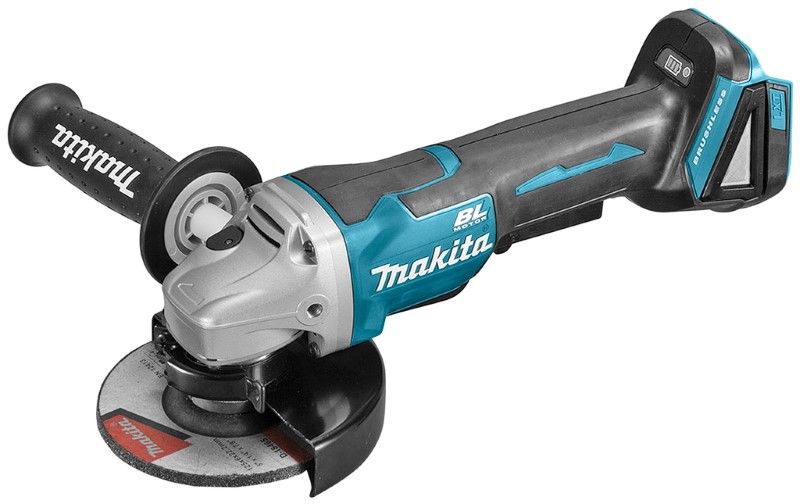 Makita DGA508ZJ 18V Li-ion accu haakse slijper body in Mbox - 125mm - koolborstelloos