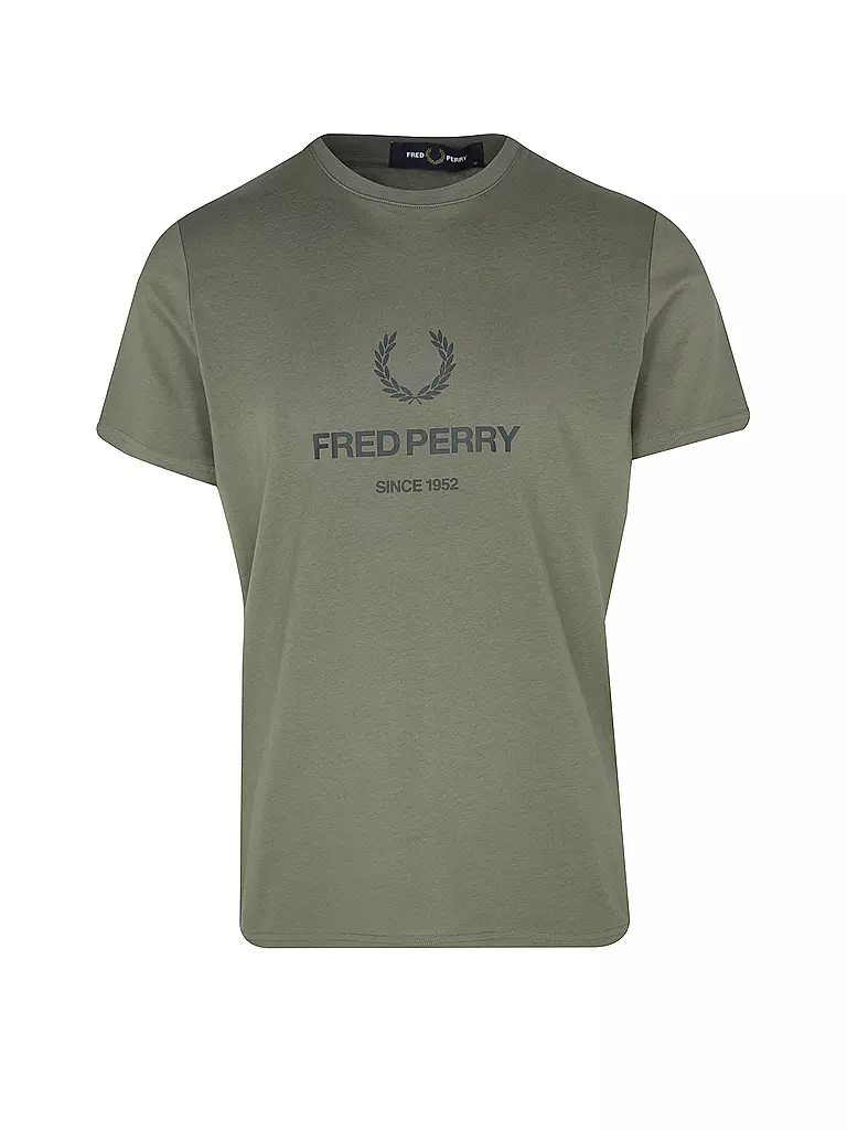 FRED PERRY T-Shirt  olive