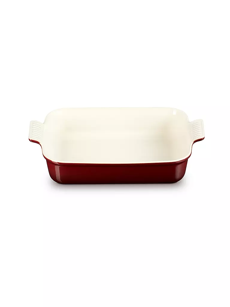LE CREUSET Auflaufform Tradition 32x24cm Garnet dunkelrot