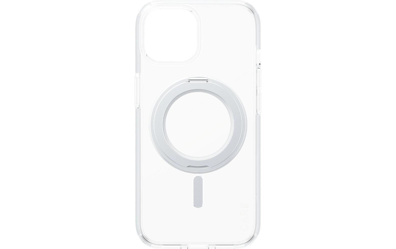 Back Cover Feature Kickstand iPhone 15 SilberSchutzhülle für das Apple iPhone 15