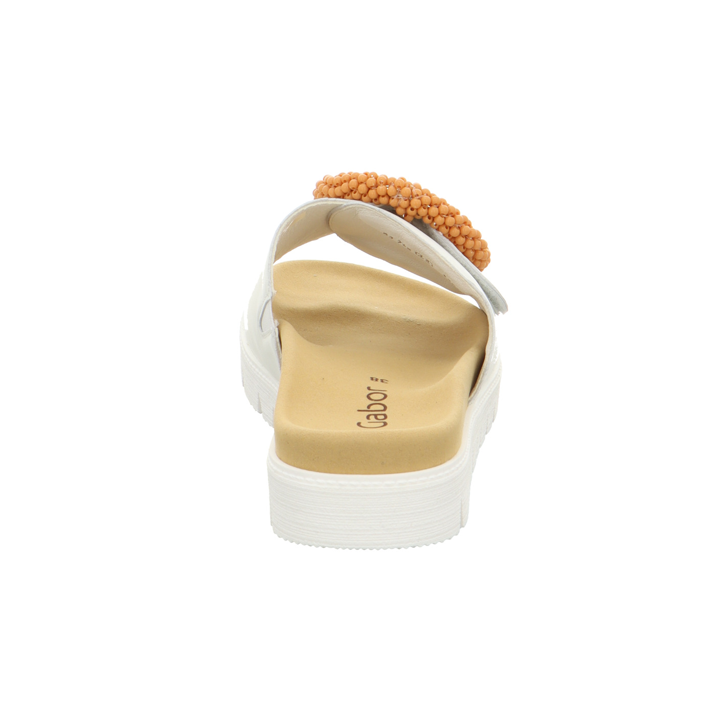 Pantolette weiss