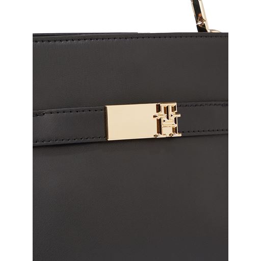 Tommy Hilfiger Heritage Mini Satchel Crossbody, Black