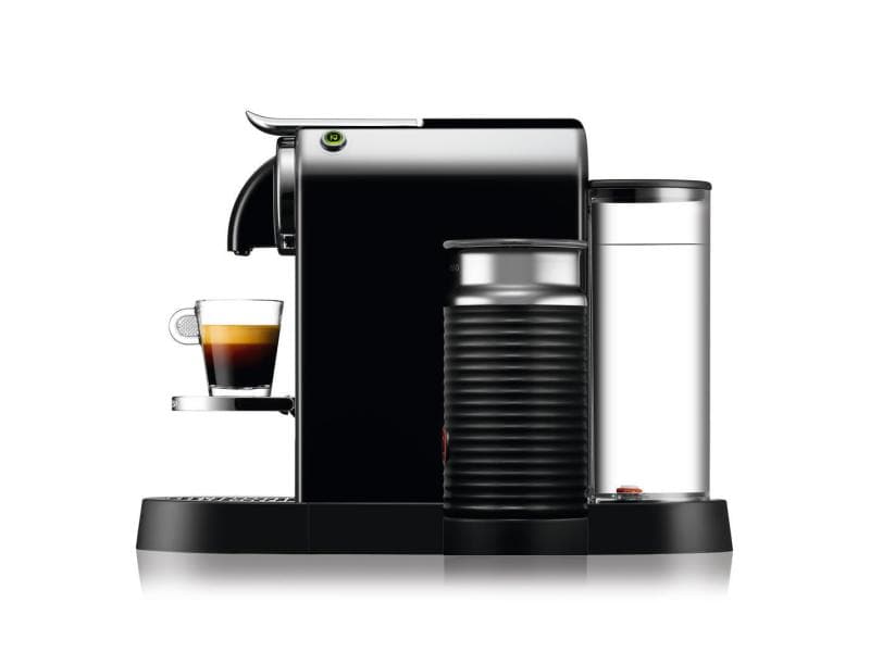 De'Longhi Kaffeemaschine Nespresso CitiZ & Milk EN267.BAE S Elegante Kapselmaschine der Original Line mit Aeroccino-Milchschäumer