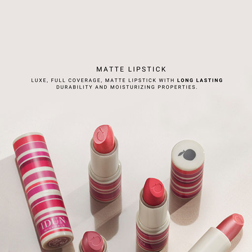 IDUN Minerals Matte Lipstick, Vinbär