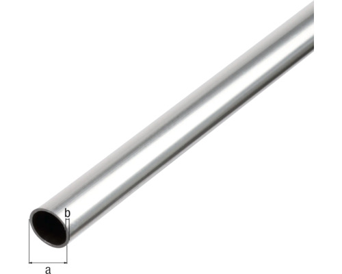 Ronde buis naturel aluminium Ø 10 mm, 1 m