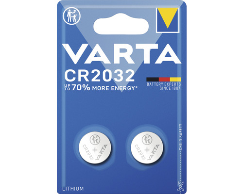 Varta CR2032 knoopcel (2 stuks)