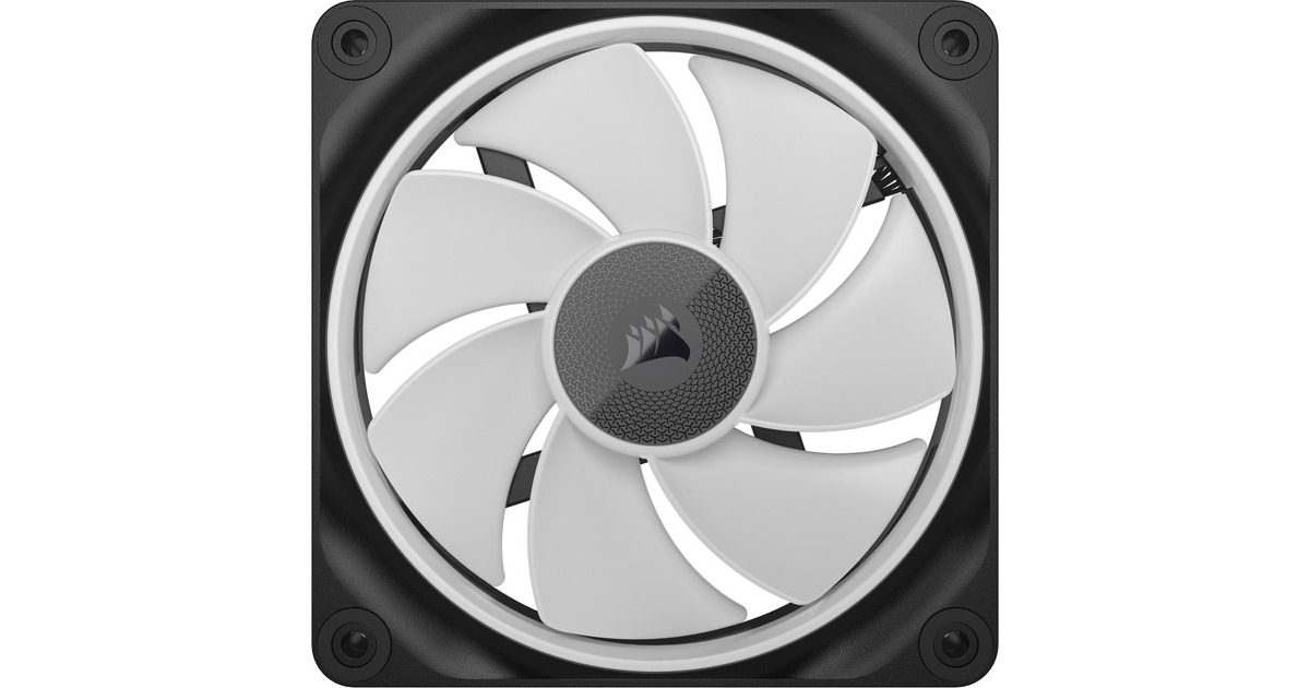 CorsairiCUE LINK LX120-R RGB Reverse Starterskit case fans  (Zwart, 3 stuks, 120 x 120 x 25 mm, PWM)