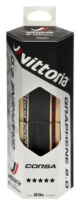 Pneu Vittoria Corsa Graphene G2.0 Beige